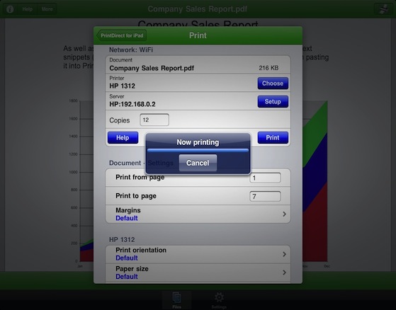 PrintDirect” - best iOS printing solution